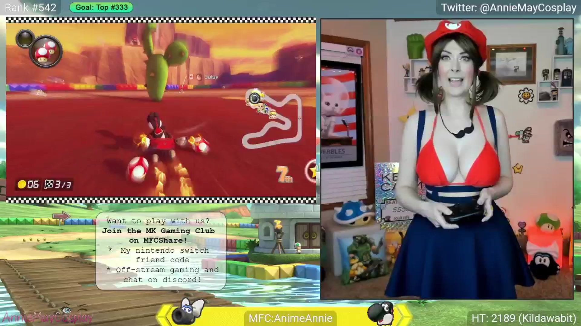 Gallery image thumbnail from AnimeAnnie's myfreecams stream on, 05/27/2025, 02:31 image 18 of 20