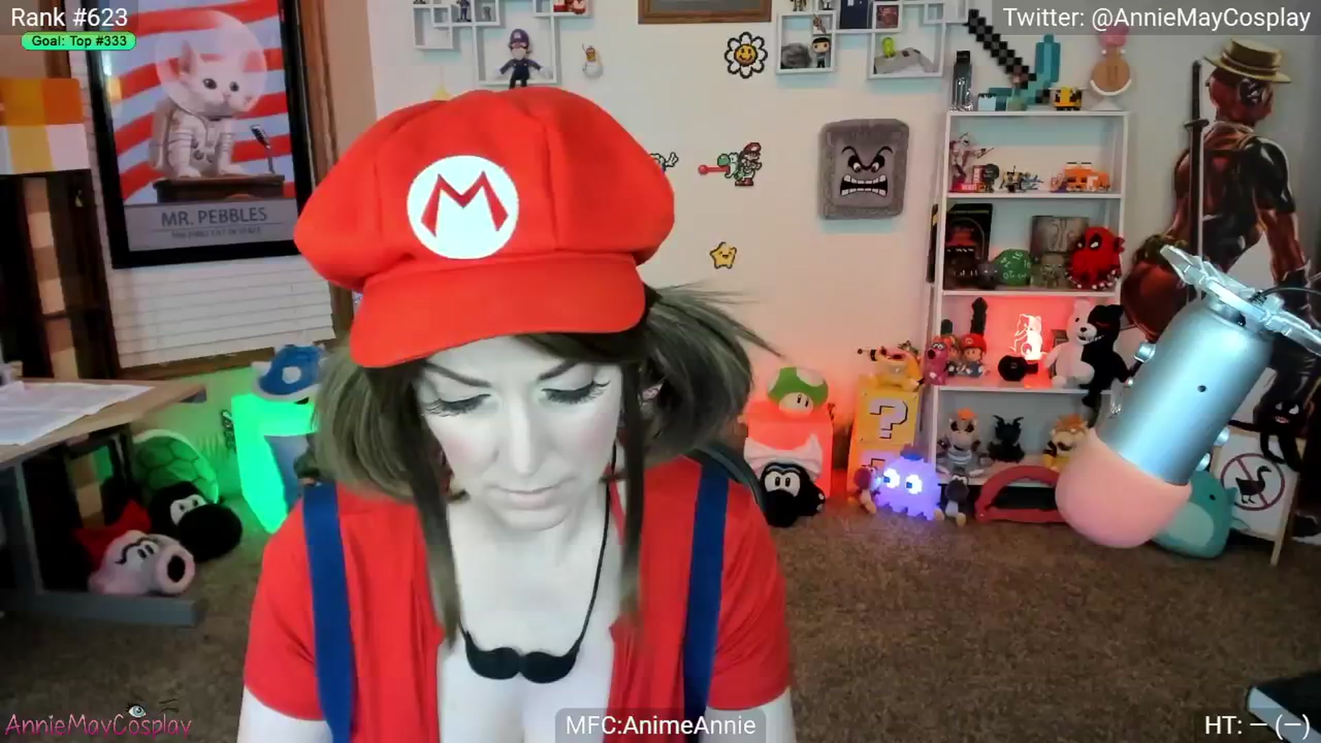 Gallery image thumbnail from AnimeAnnie's myfreecams stream on, 05/27/2025, 02:31 image 1 of 20