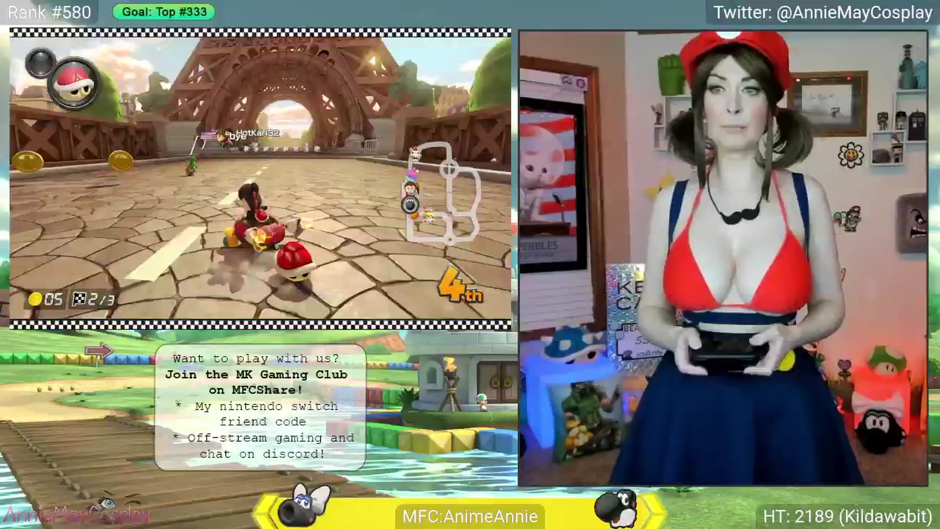 Gallery image thumbnail from AnimeAnnie's myfreecams stream on, 05/27/2025, 02:31 image 11 of 20
