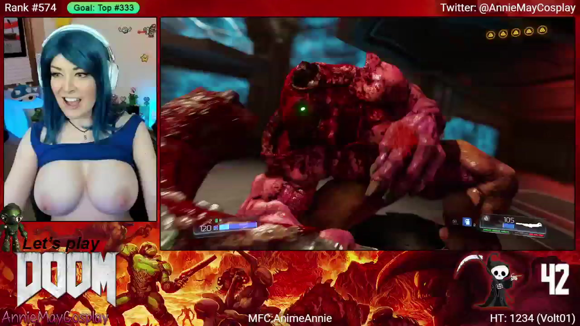 Gallery image thumbnail from AnimeAnnie's myfreecams stream on, 05/29/2025, 24:07 image 12 of 20