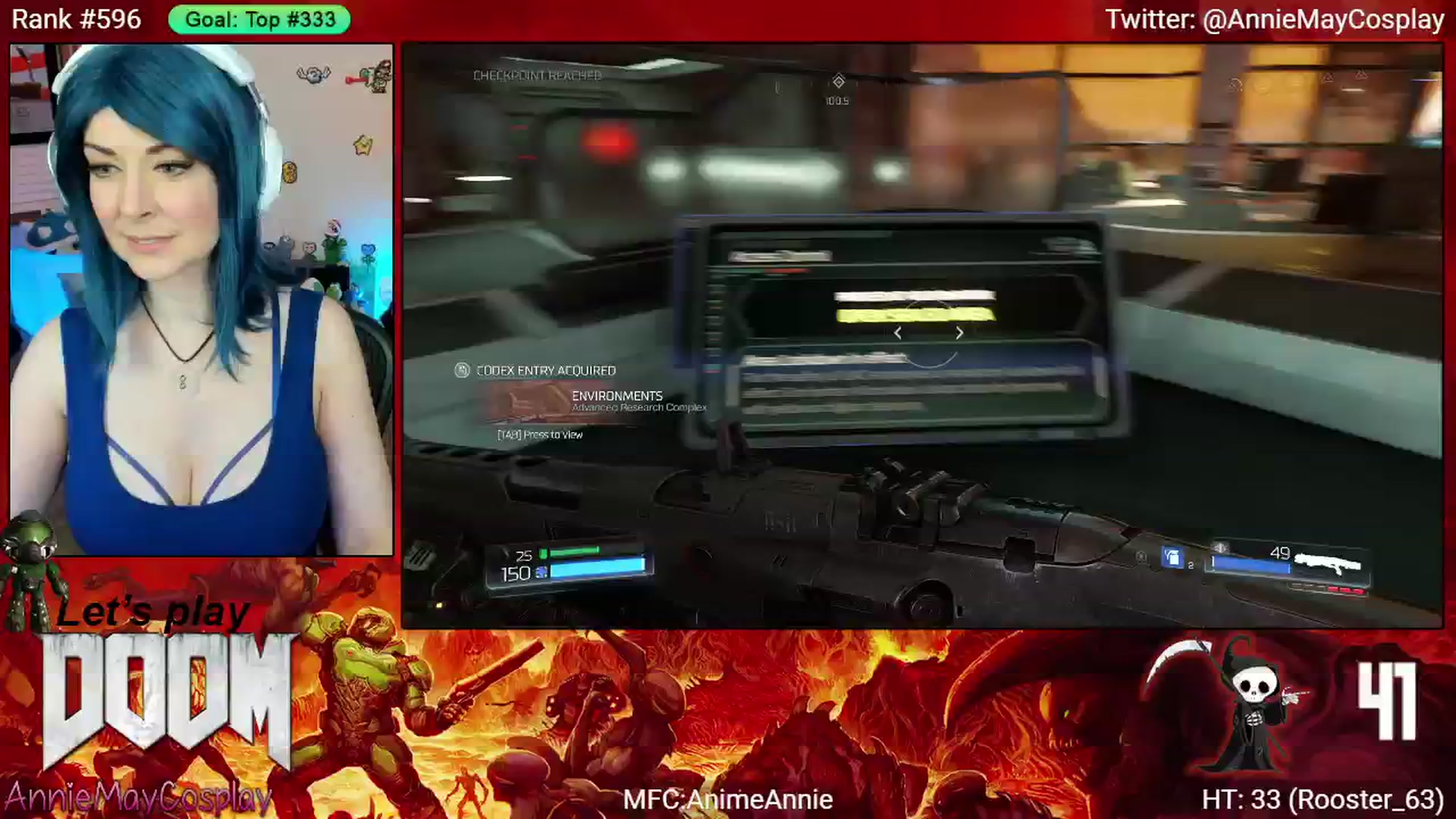 Gallery image thumbnail from AnimeAnnie's myfreecams stream on, 05/29/2025, 24:07 image 2 of 20