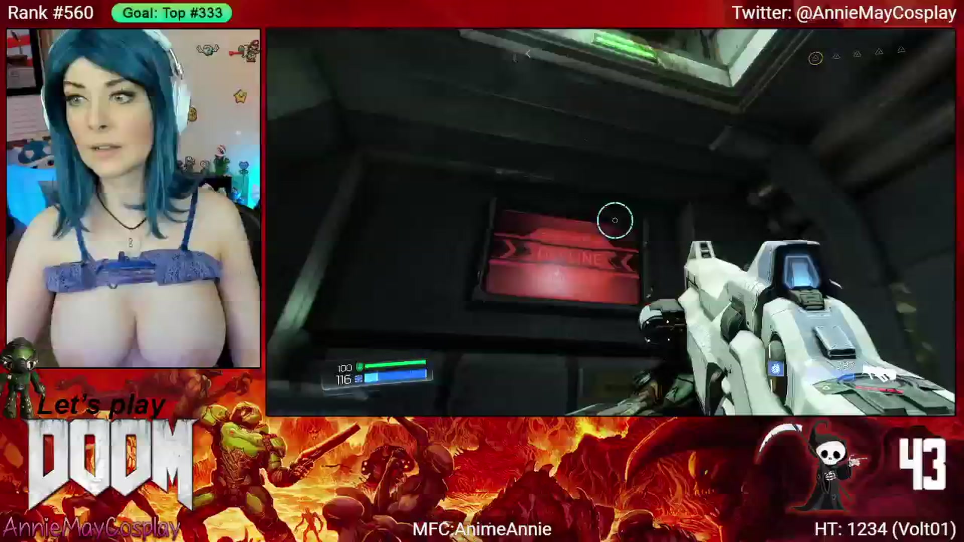 Gallery image thumbnail from AnimeAnnie's myfreecams stream on, 05/29/2025, 24:07 image 15 of 20