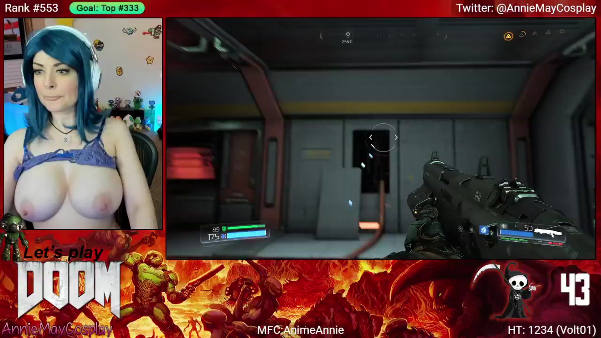 Gallery image thumbnail from AnimeAnnie's myfreecams stream on, 05/29/2025, 24:07 image 17 of 20