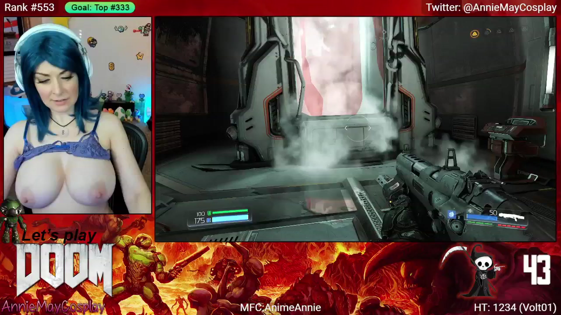 Gallery image thumbnail from AnimeAnnie's myfreecams stream on, 05/29/2025, 02:09 image 5 of 20