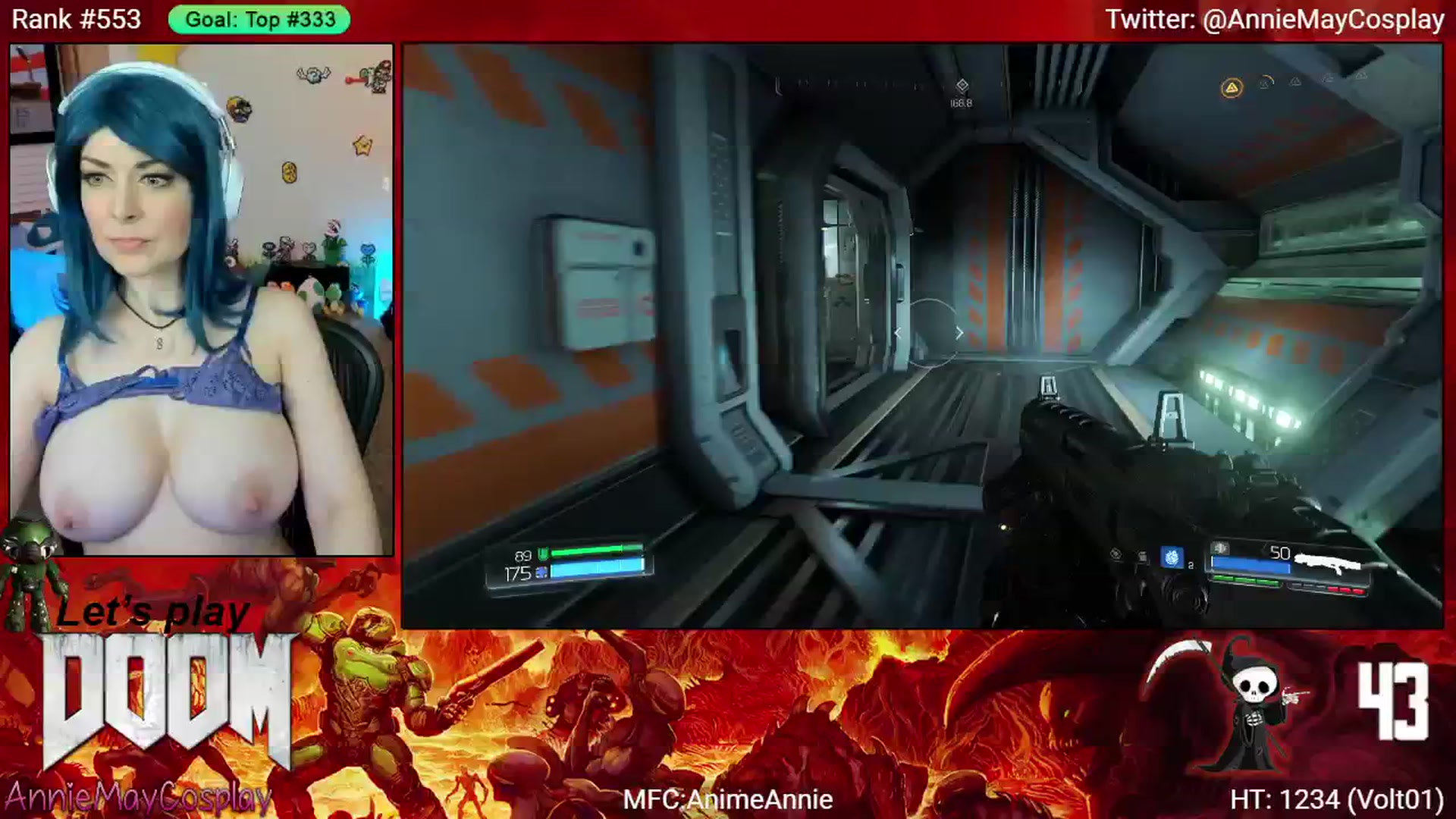 Gallery image thumbnail from AnimeAnnie's myfreecams stream on, 05/29/2025, 02:09 image 4 of 20