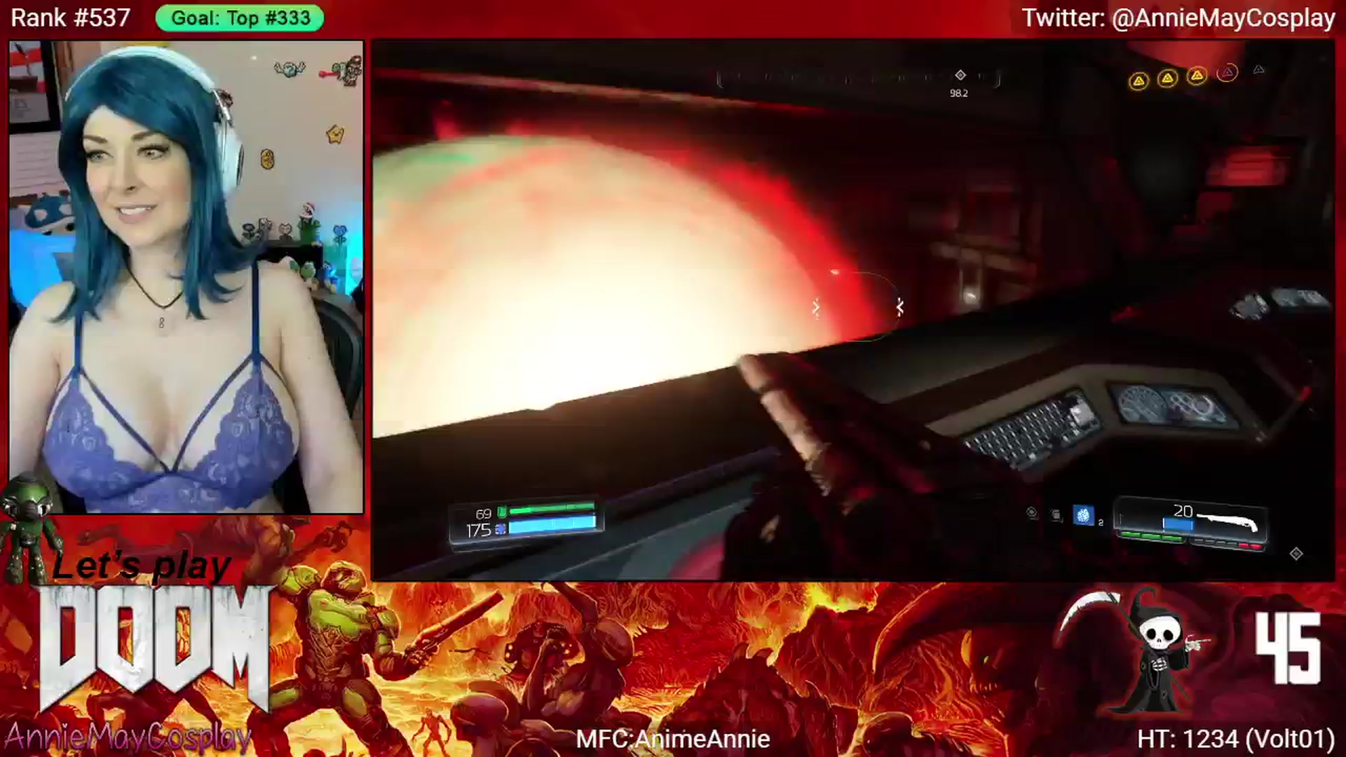 Gallery image thumbnail from AnimeAnnie's myfreecams stream on, 05/29/2025, 02:09 image 17 of 20