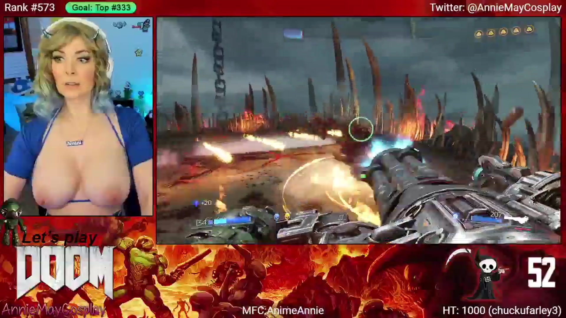 Gallery image thumbnail from AnimeAnnie's myfreecams stream on, 05/31/2025, 02:12 image 20 of 20