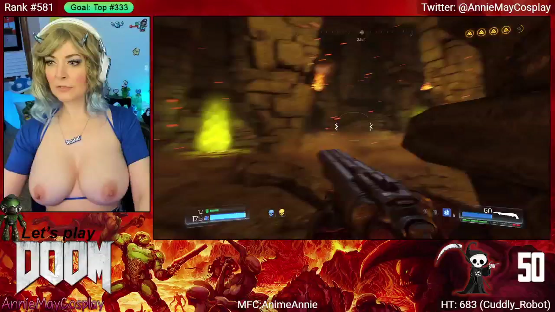 Gallery image thumbnail from AnimeAnnie's myfreecams stream on, 05/31/2025, 02:12 image 11 of 20
