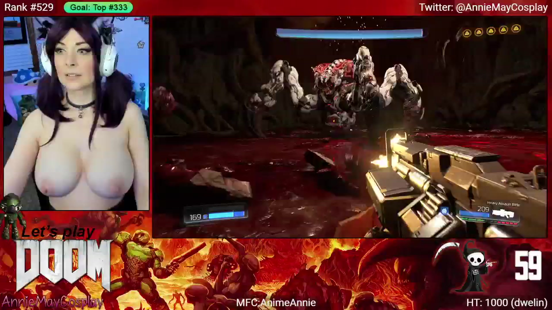 Gallery image thumbnail from AnimeAnnie's myfreecams stream on, 06/01/2025, 02:05 image 13 of 20