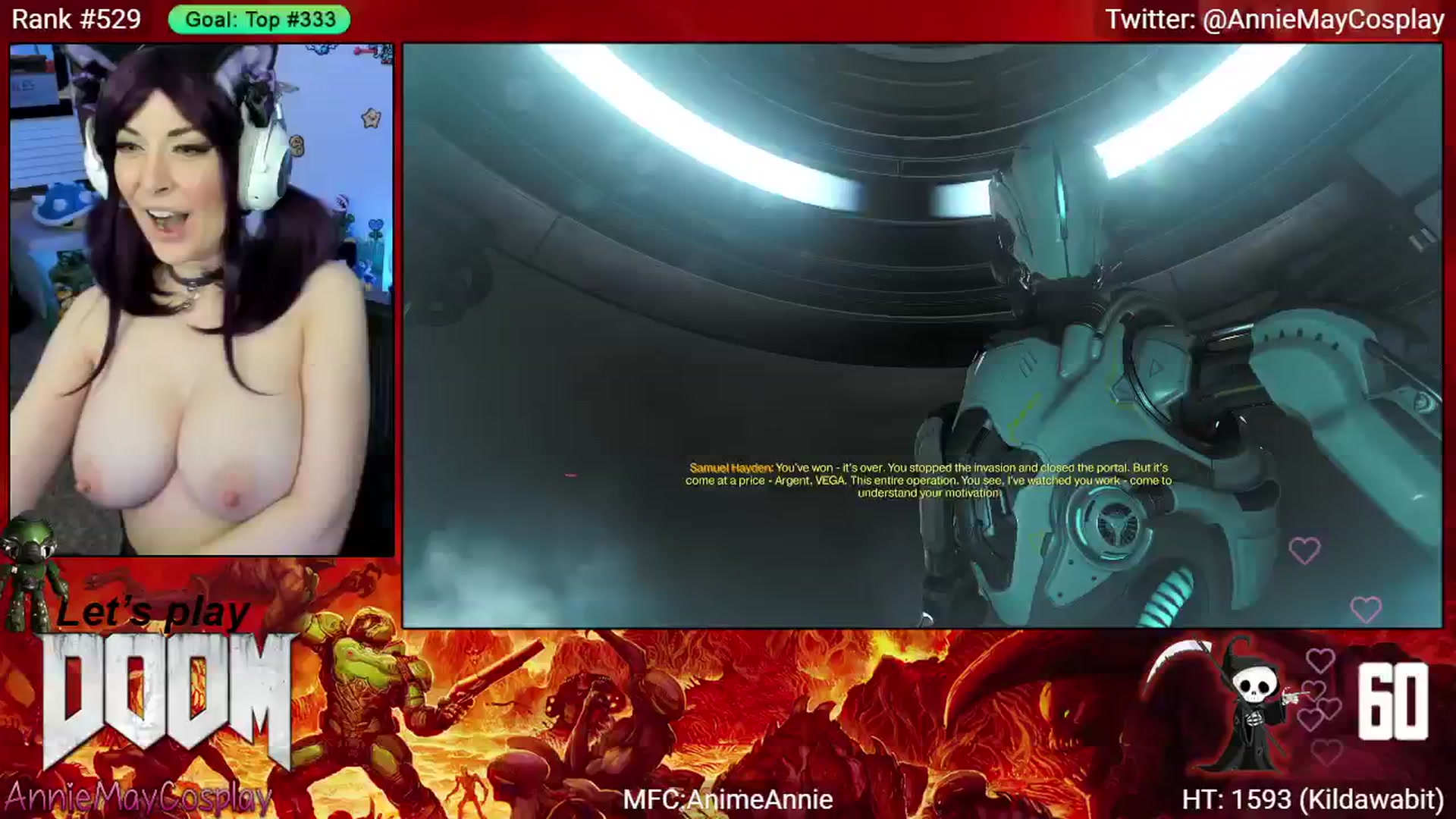 Gallery image thumbnail from AnimeAnnie's myfreecams stream on, 06/01/2025, 02:05 image 16 of 20