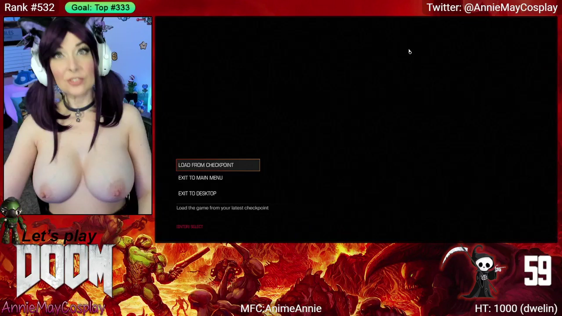 Gallery image thumbnail from AnimeAnnie's myfreecams stream on, 06/01/2025, 02:05 image 5 of 20