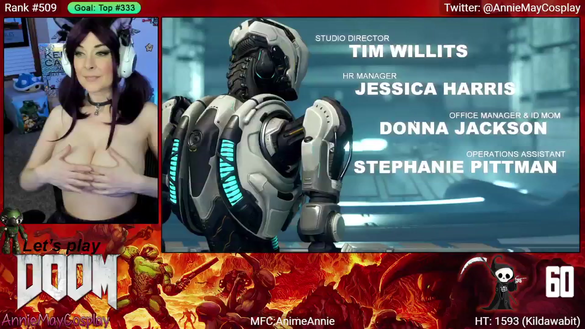 Gallery image thumbnail from AnimeAnnie's myfreecams stream on, 06/01/2025, 02:05 image 18 of 20