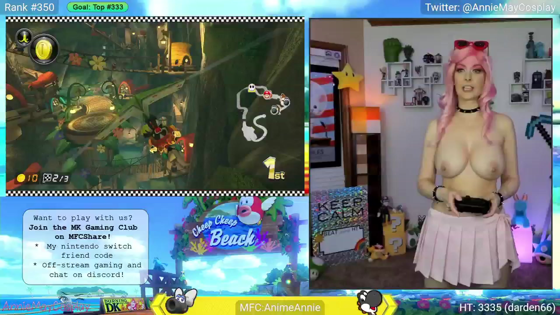 Gallery image thumbnail from AnimeAnnie's myfreecams stream on, 06/03/2025, 02:44 image 17 of 20