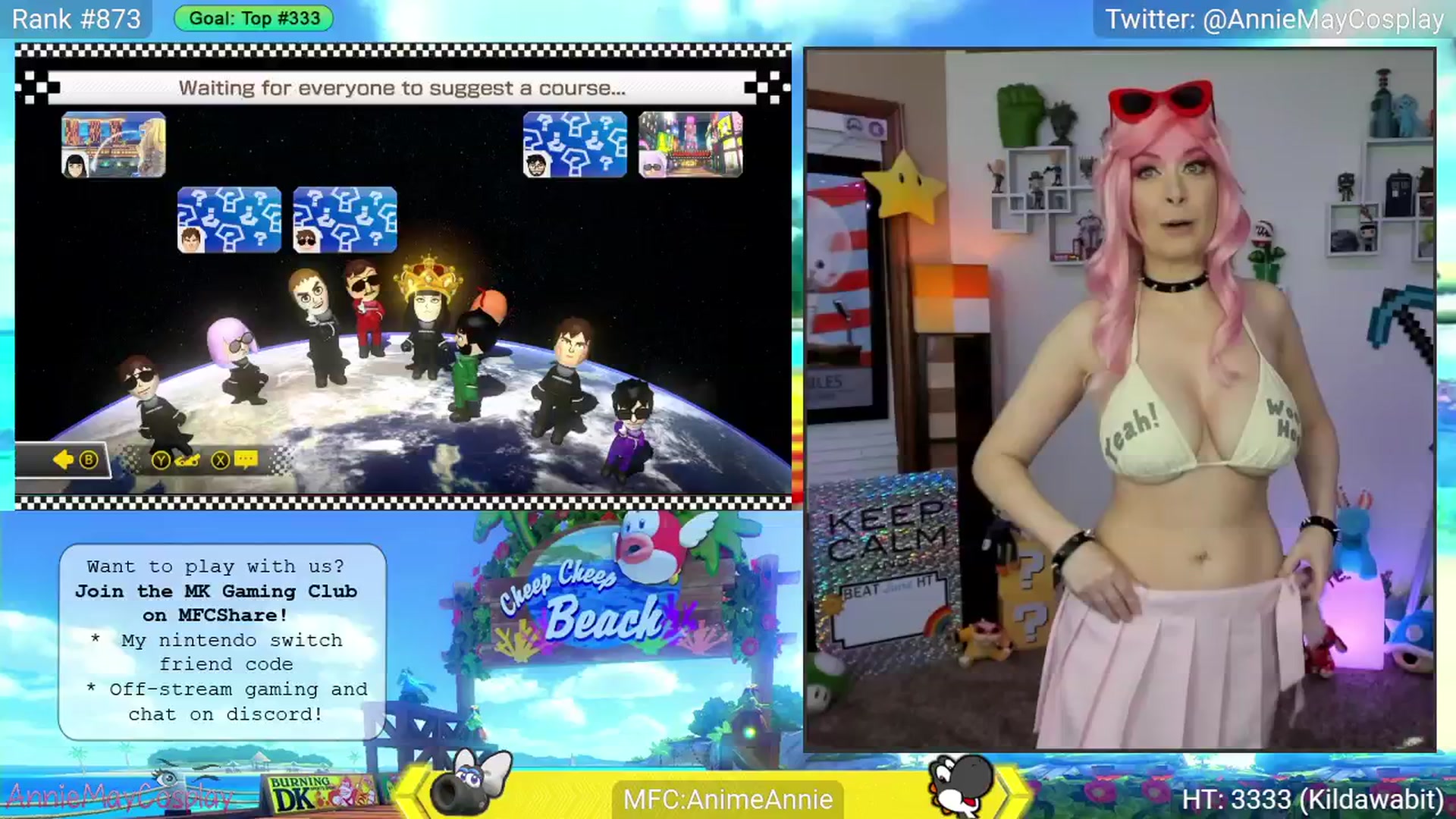 Gallery image thumbnail from AnimeAnnie's myfreecams stream on, 06/03/2025, 02:44 image 4 of 20