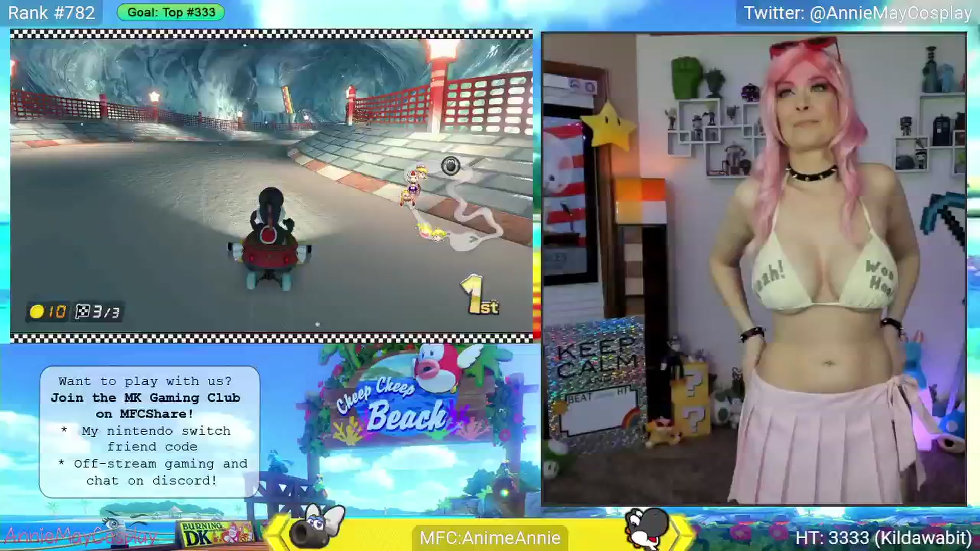 Gallery image thumbnail from AnimeAnnie's myfreecams stream on, 06/03/2025, 02:44 image 8 of 20