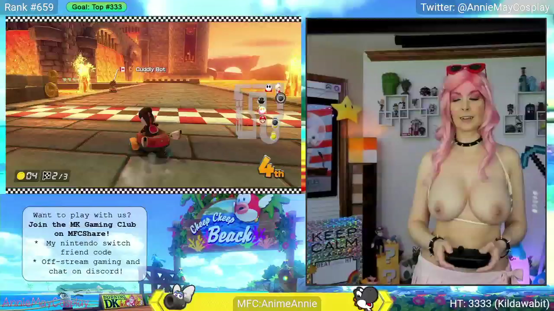 Gallery image thumbnail from AnimeAnnie's myfreecams stream on, 06/03/2025, 02:44 image 12 of 20