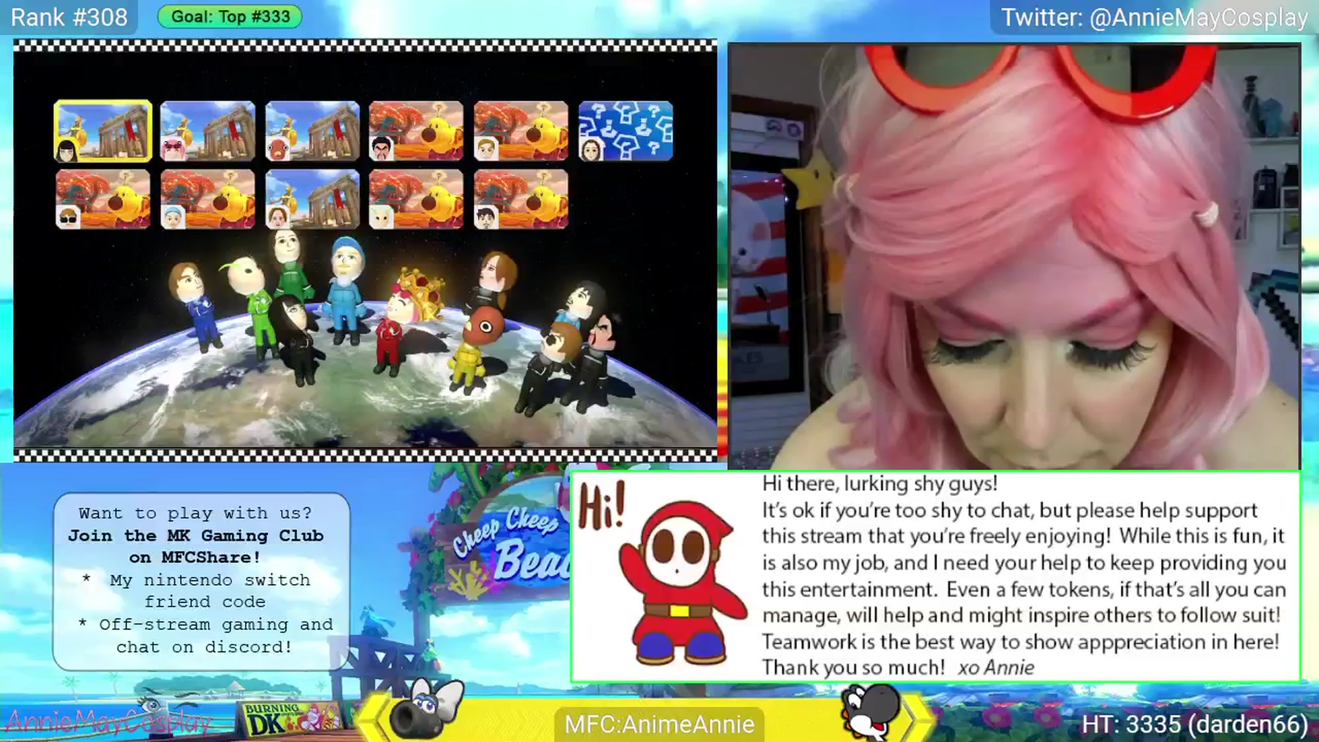 Gallery image thumbnail from AnimeAnnie's myfreecams stream on, 06/03/2025, 02:44 image 20 of 20