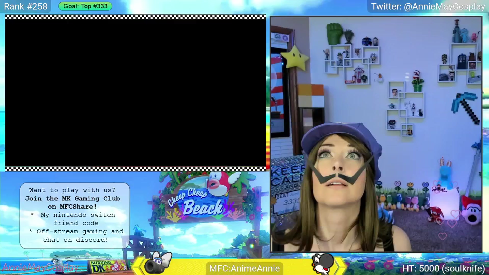 Gallery image thumbnail from AnimeAnnie's myfreecams stream on, 06/05/2025, 03:10 image 15 of 20