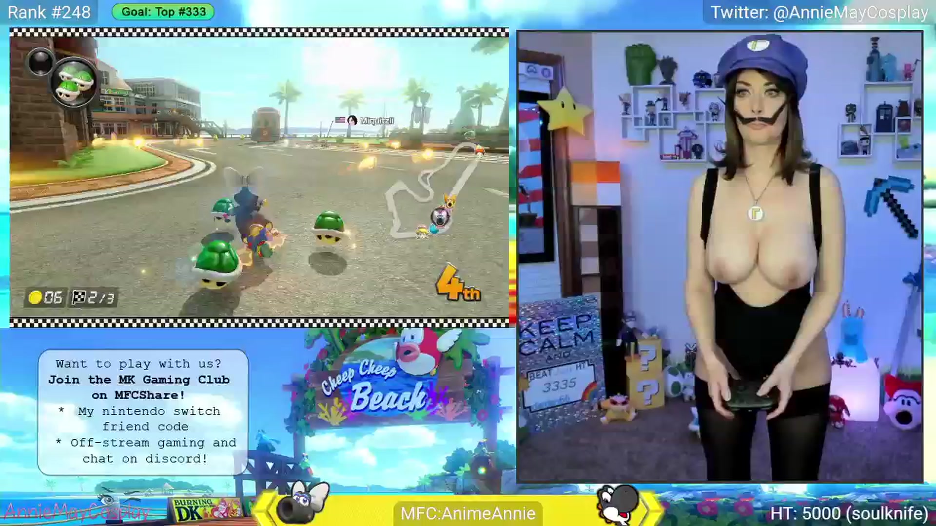 Gallery image thumbnail from AnimeAnnie's myfreecams stream on, 06/05/2025, 03:10 image 20 of 20