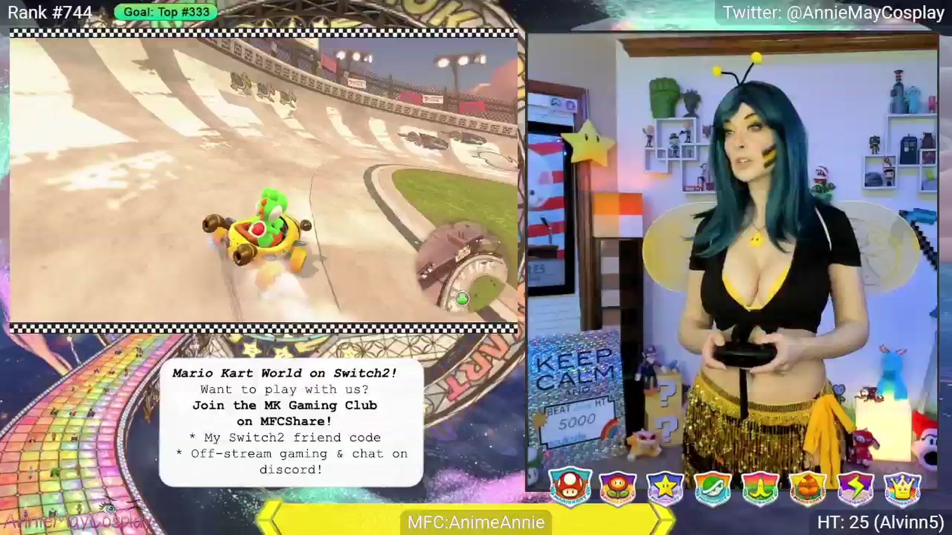 Gallery image thumbnail from AnimeAnnie's myfreecams stream on, 06/10/2025, 03:21 image 3 of 20