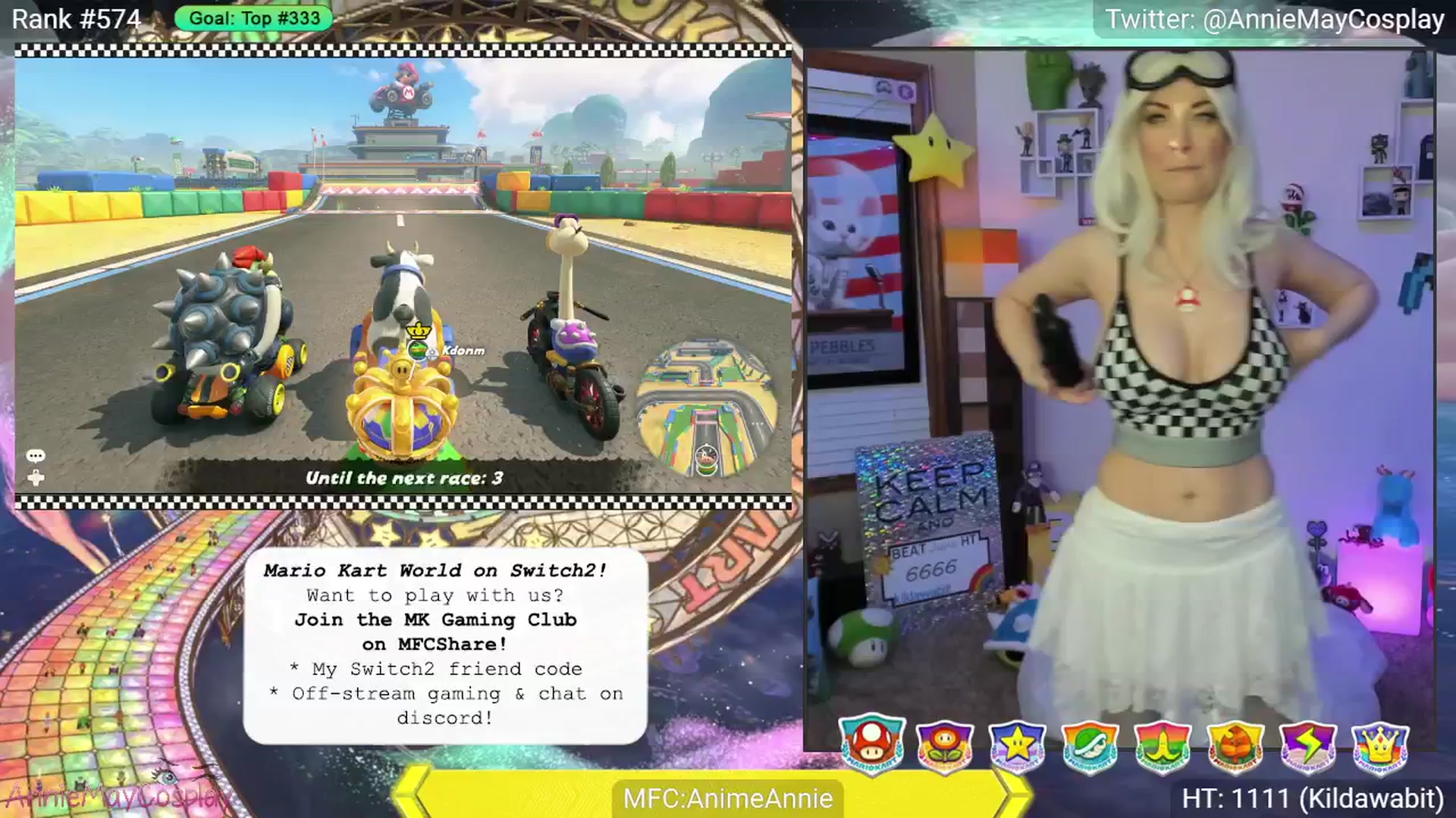 Gallery image thumbnail from AnimeAnnie's myfreecams stream on, 06/17/2025, 02:23 image 18 of 20