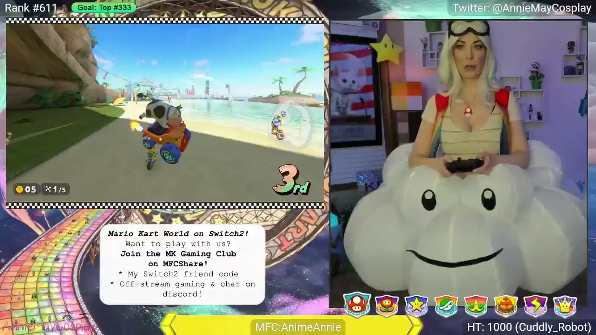 Gallery image thumbnail from AnimeAnnie's myfreecams stream on, 06/17/2025, 02:23 image 11 of 20