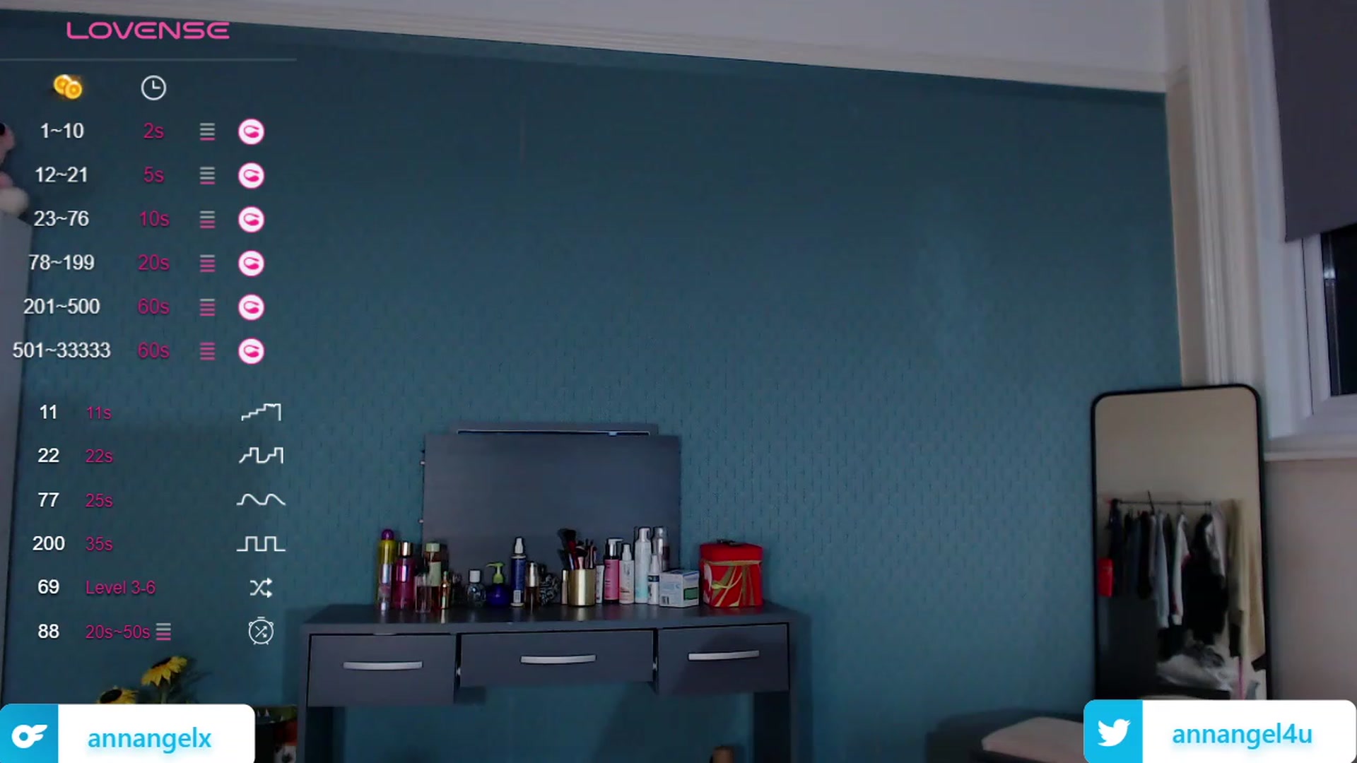 Gallery image thumbnail from AnnAngelx's myfreecams stream on, 11/27/2023, 19:20 image 8 of 20