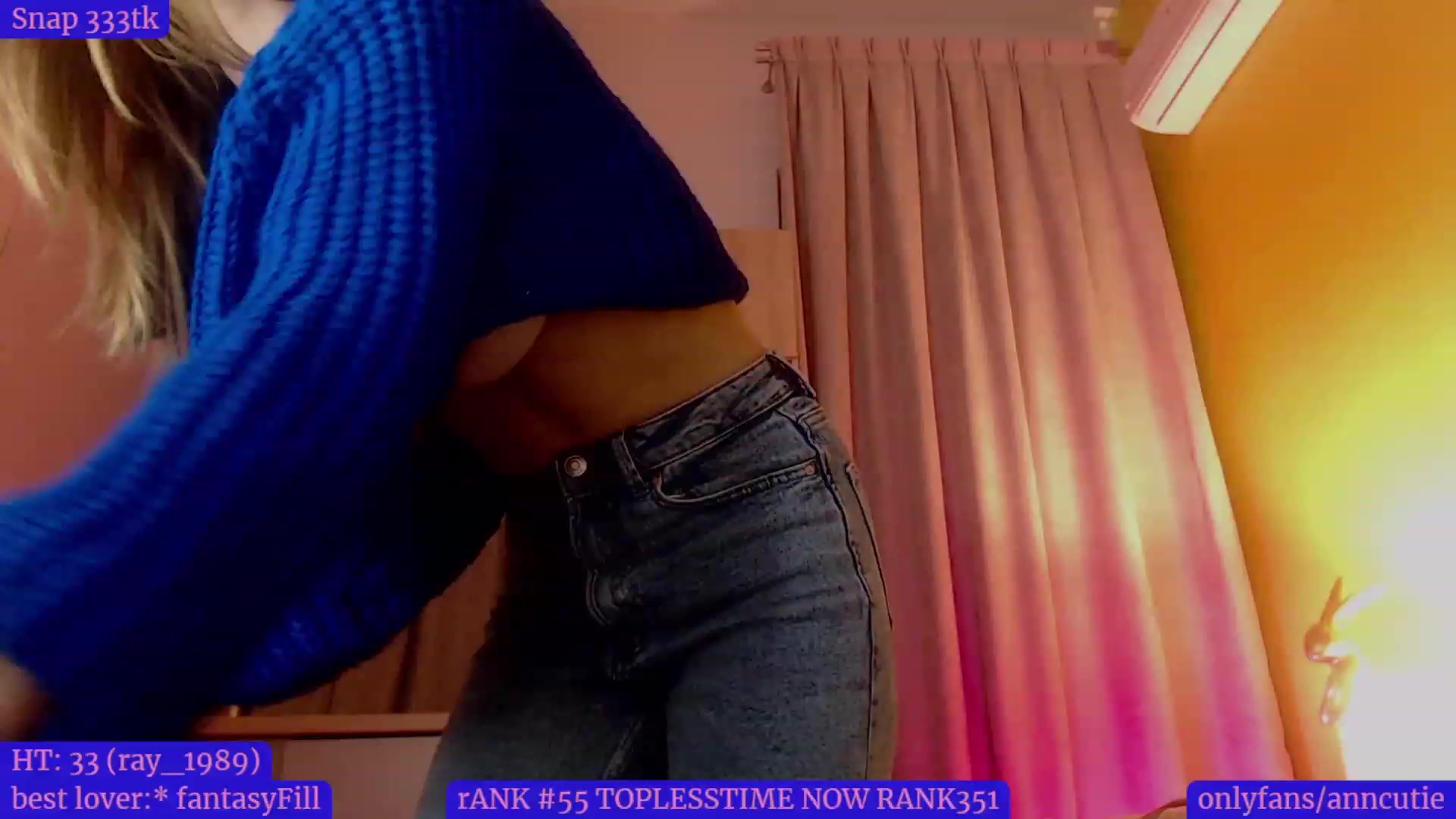 Gallery image thumbnail from AnnCutie's myfreecams stream on, 12/01/2022, 14:45 image 13 of 20