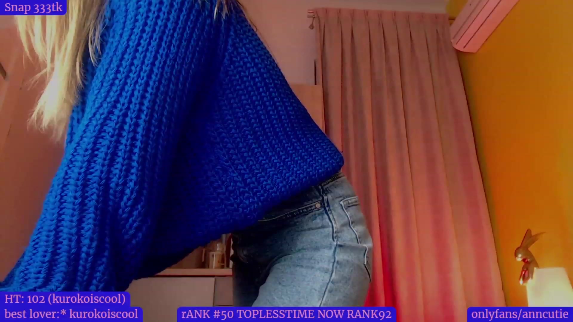 Gallery image thumbnail from AnnCutie's myfreecams stream on, 12/01/2022, 18:50 image 1 of 20