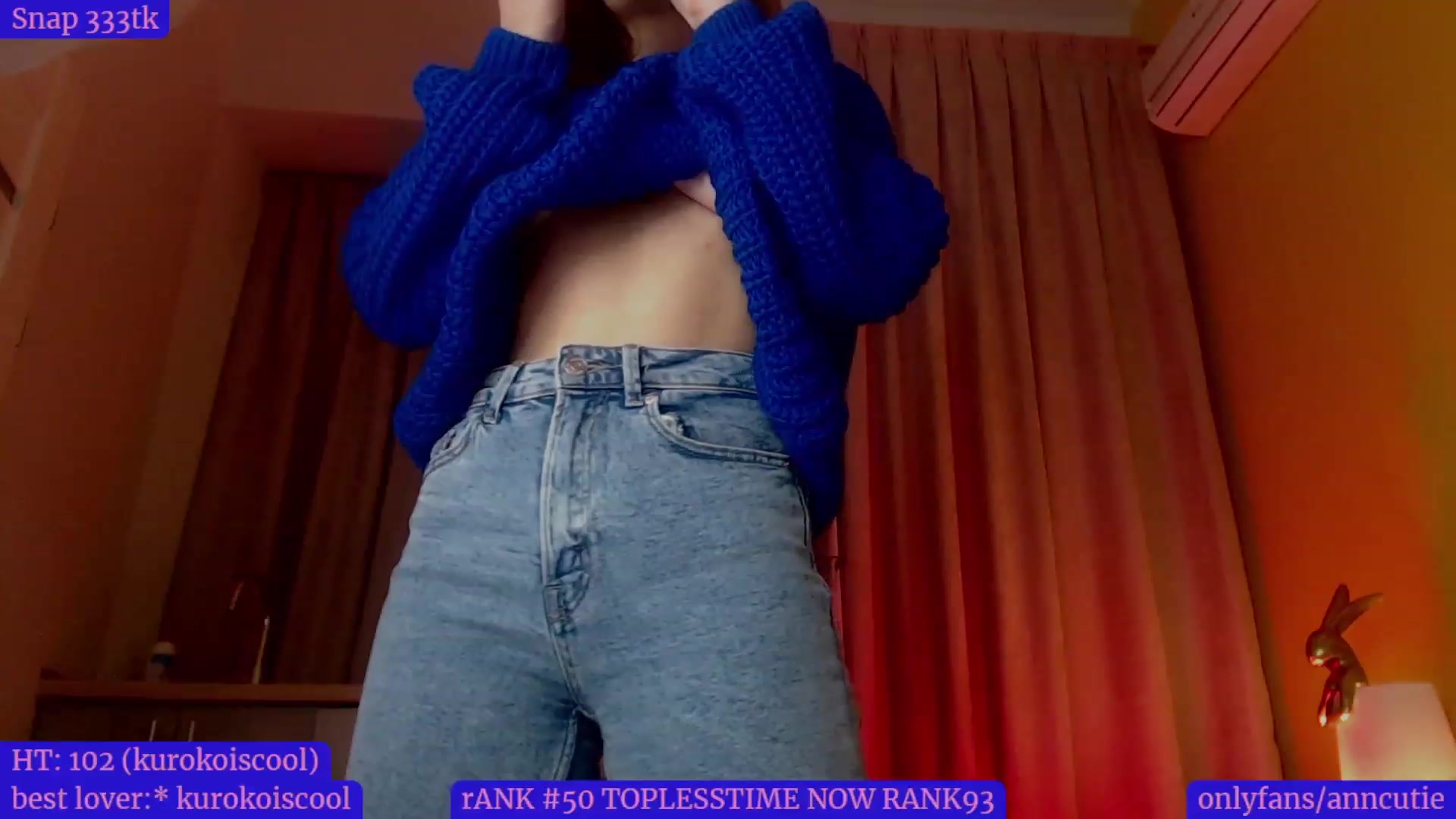 Gallery image thumbnail from AnnCutie's myfreecams stream on, 12/01/2022, 18:50 image 5 of 20