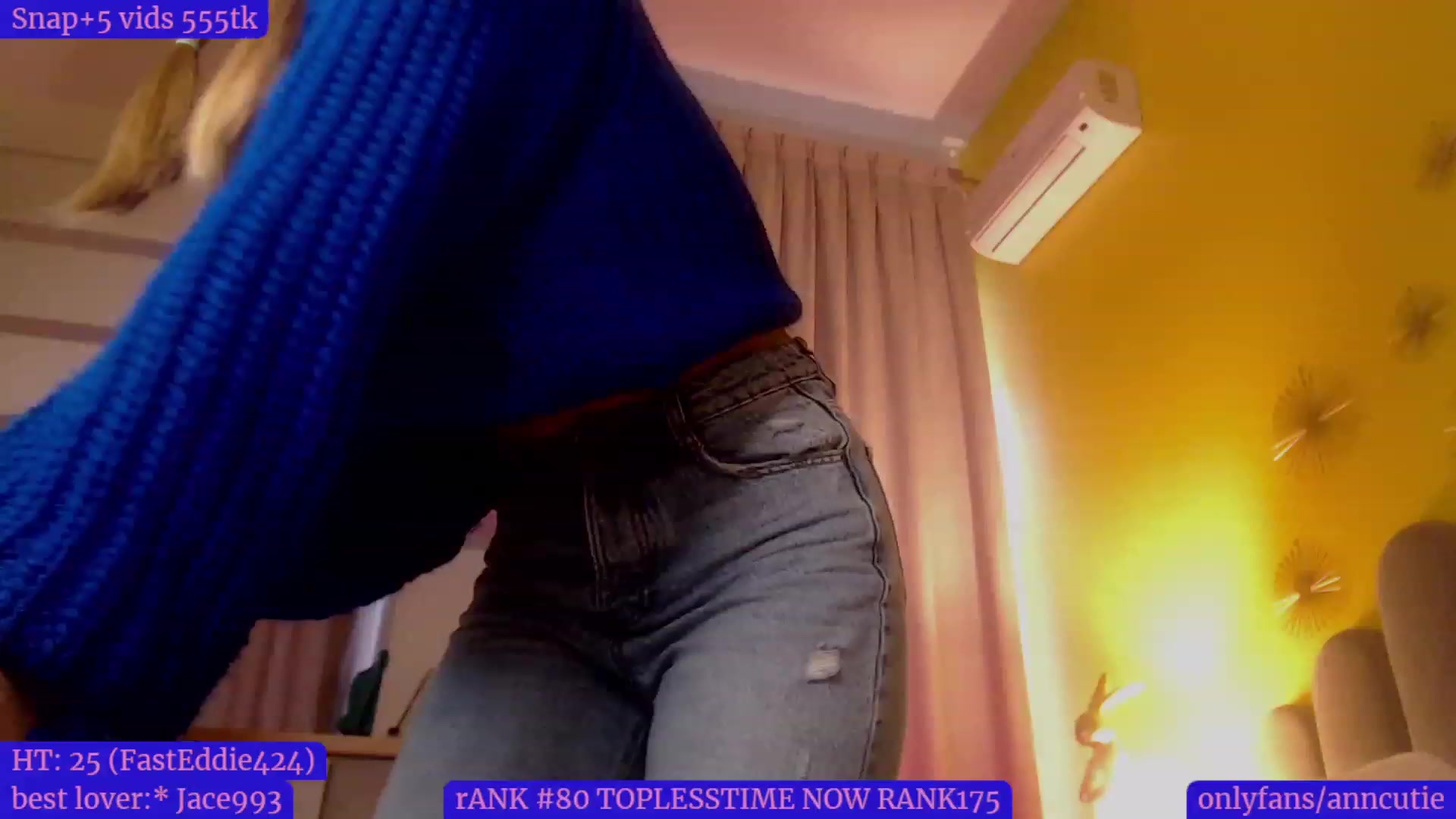 Gallery image thumbnail from AnnCutie's myfreecams stream on, 12/08/2022, 13:00 image 20 of 20