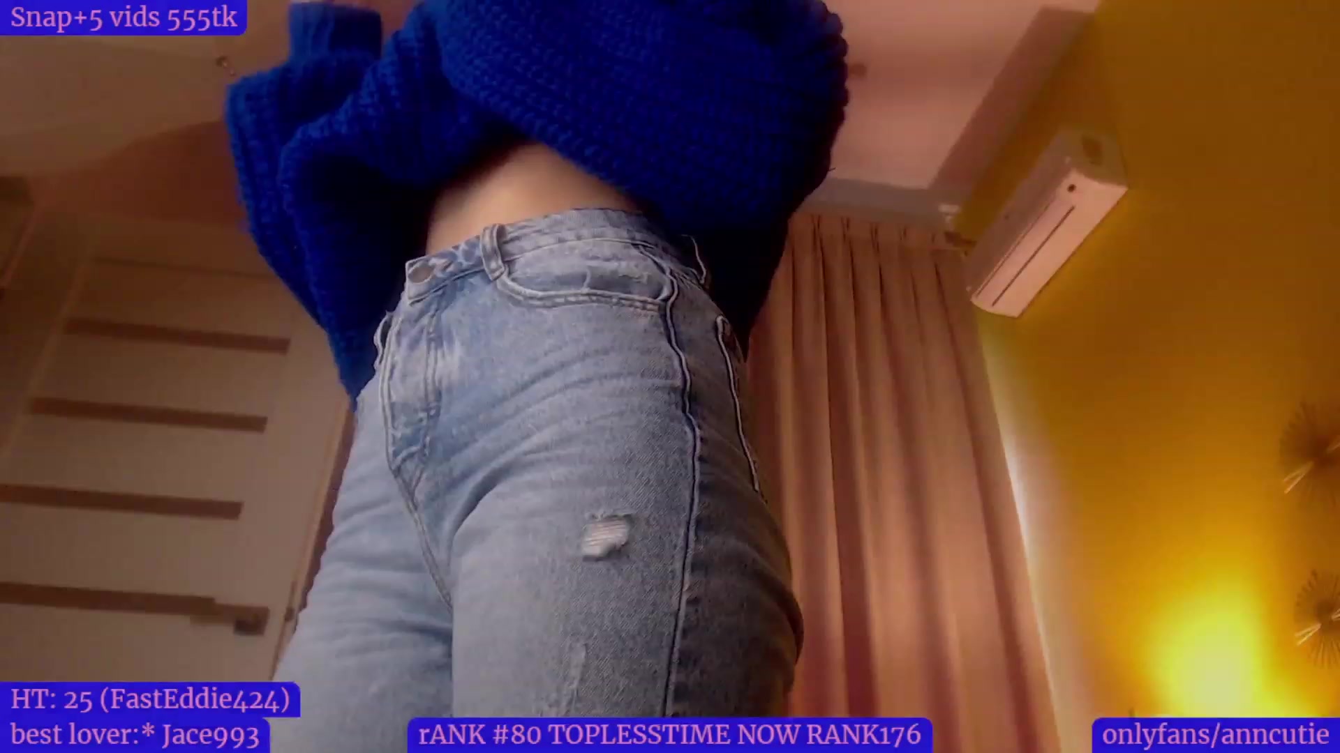 Gallery image thumbnail from AnnCutie's myfreecams stream on, 12/08/2022, 13:00 image 2 of 20