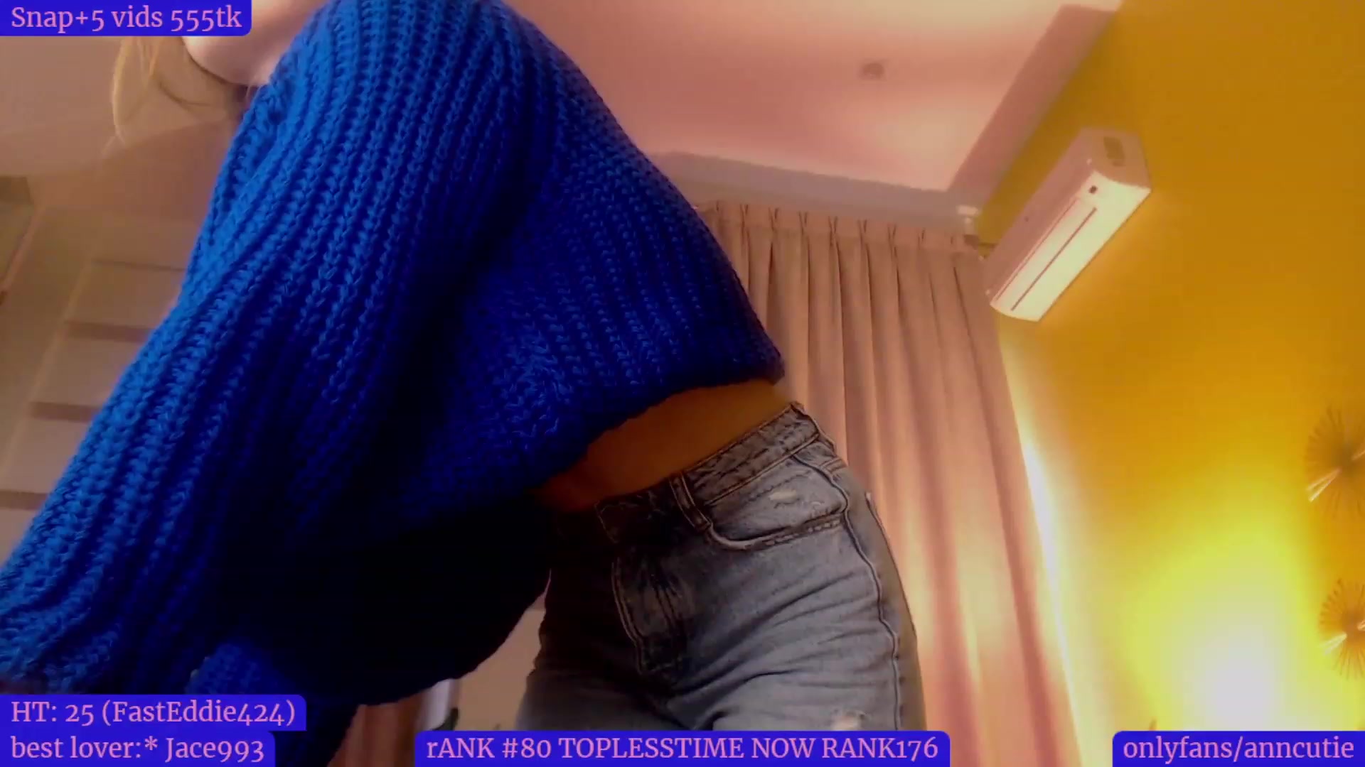 Gallery image thumbnail from AnnCutie's myfreecams stream on, 12/08/2022, 13:00 image 3 of 20