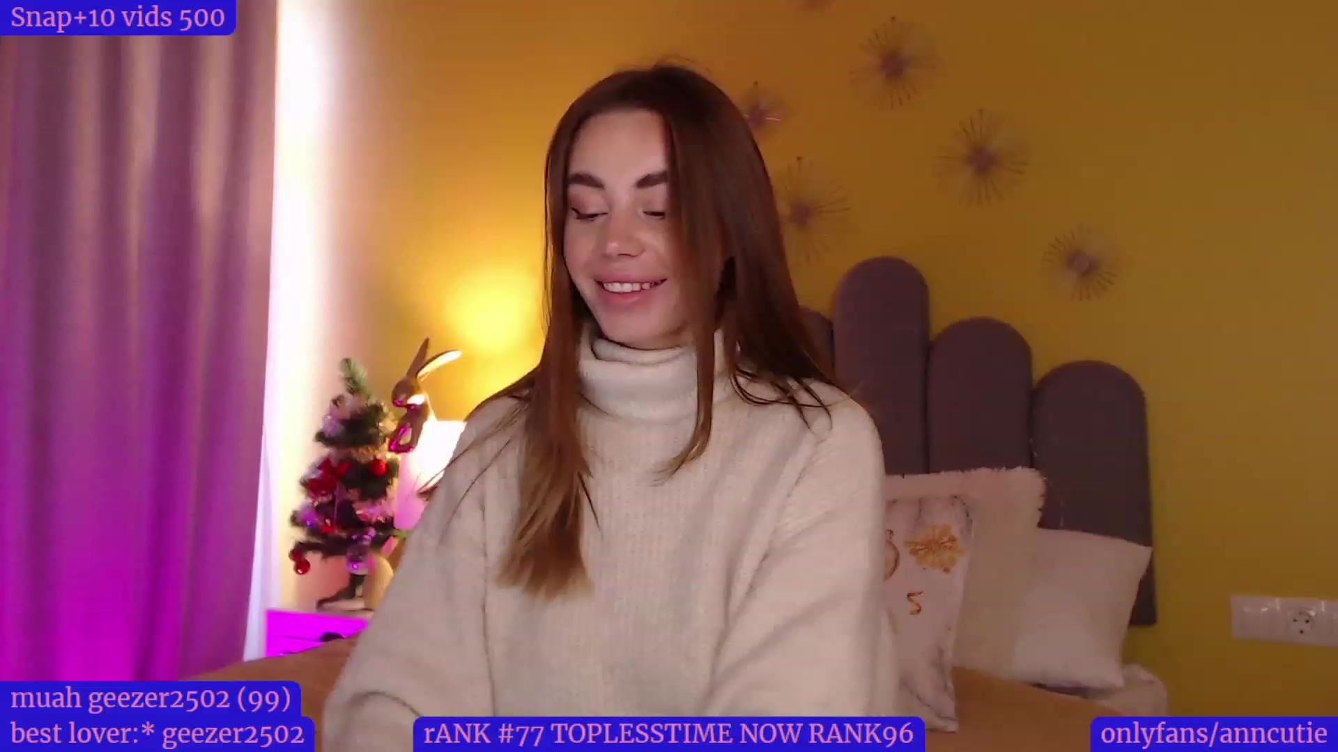 Gallery image thumbnail from AnnCutie's myfreecams stream on, 12/17/2022, 07:07 image 20 of 20