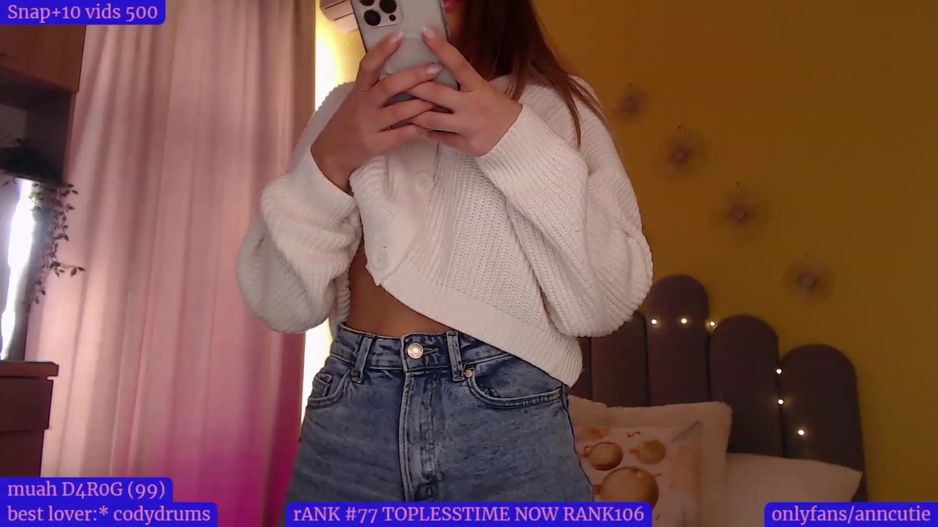 Gallery image thumbnail from AnnCutie's myfreecams stream on, 12/21/2022, 11:24 image 15 of 20