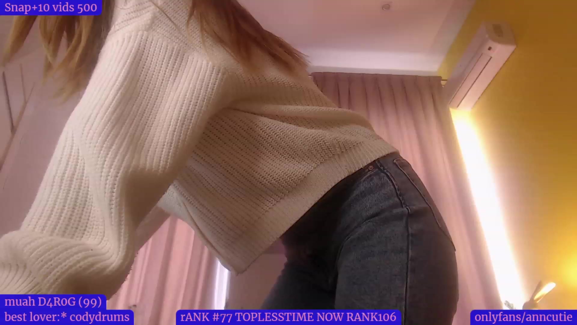 Gallery image thumbnail from AnnCutie's myfreecams stream on, 12/21/2022, 11:24 image 5 of 20