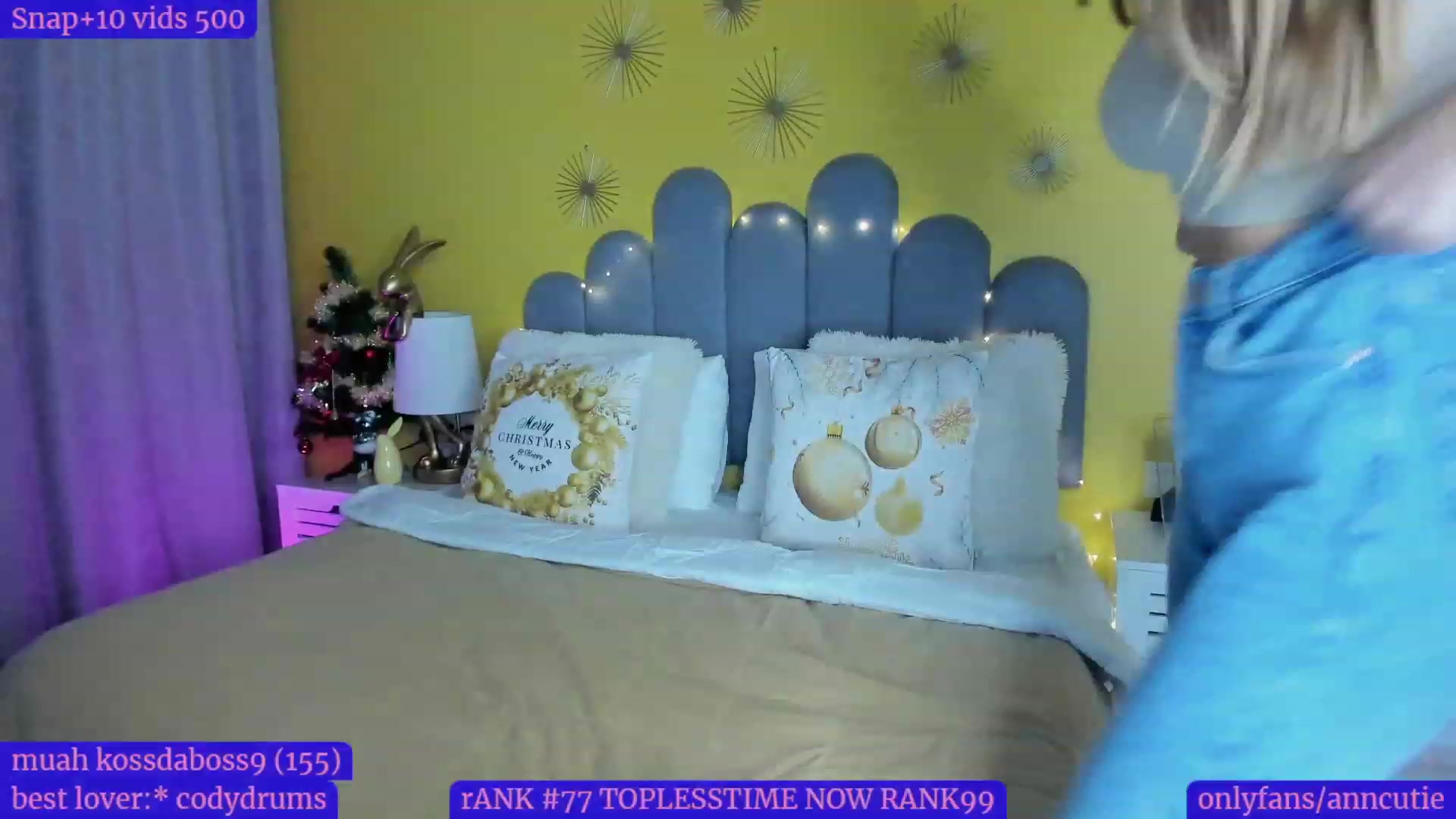 Gallery image thumbnail from AnnCutie's myfreecams stream on, 12/21/2022, 17:45 image 6 of 20