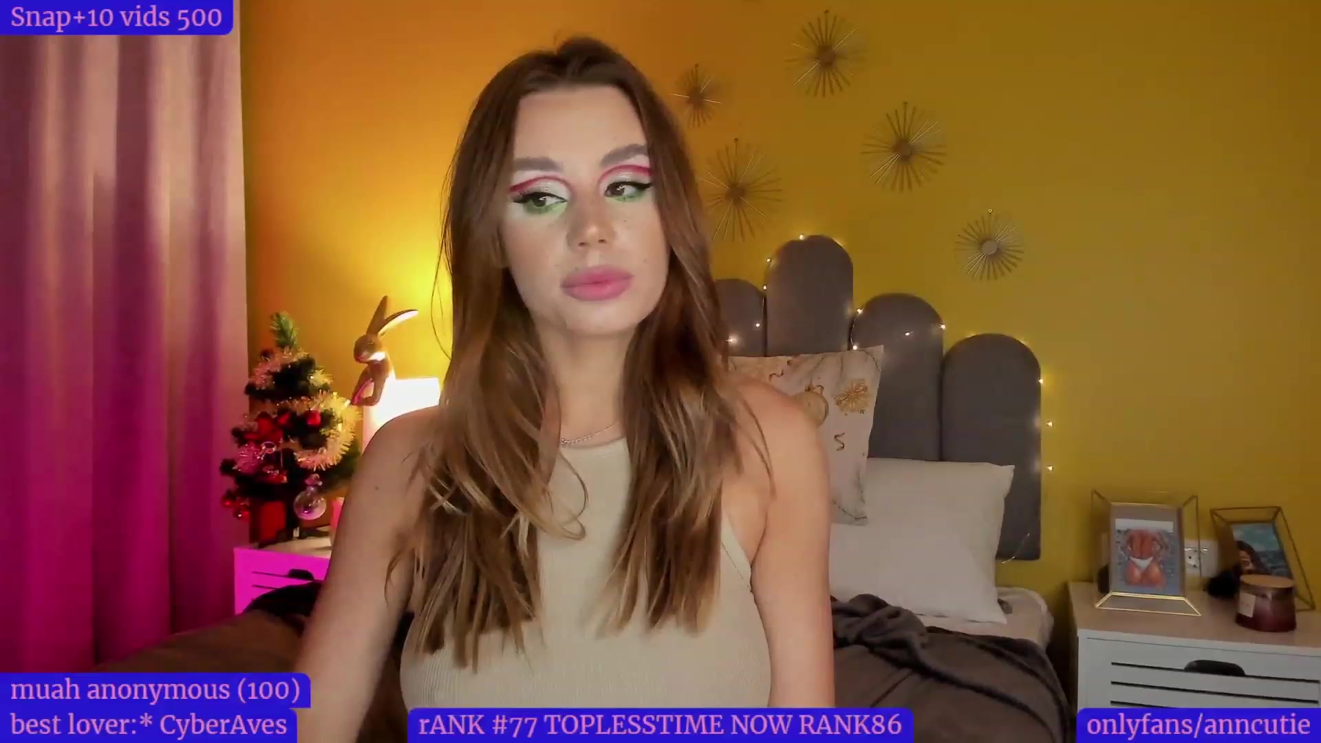 Gallery image thumbnail from AnnCutie's myfreecams stream on, 12/22/2022, 18:58 image 18 of 20