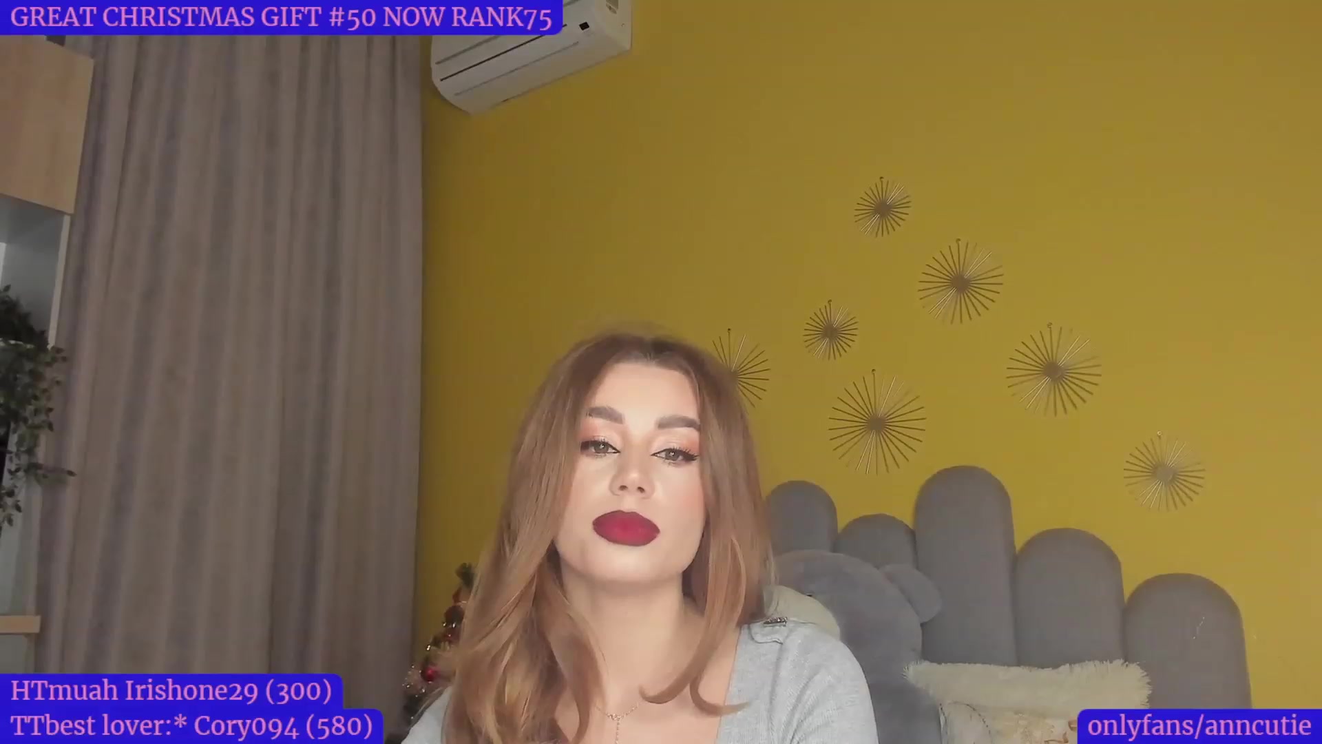 Gallery image thumbnail from AnnCutie's myfreecams stream on, 12/29/2022, 16:03 image 13 of 20