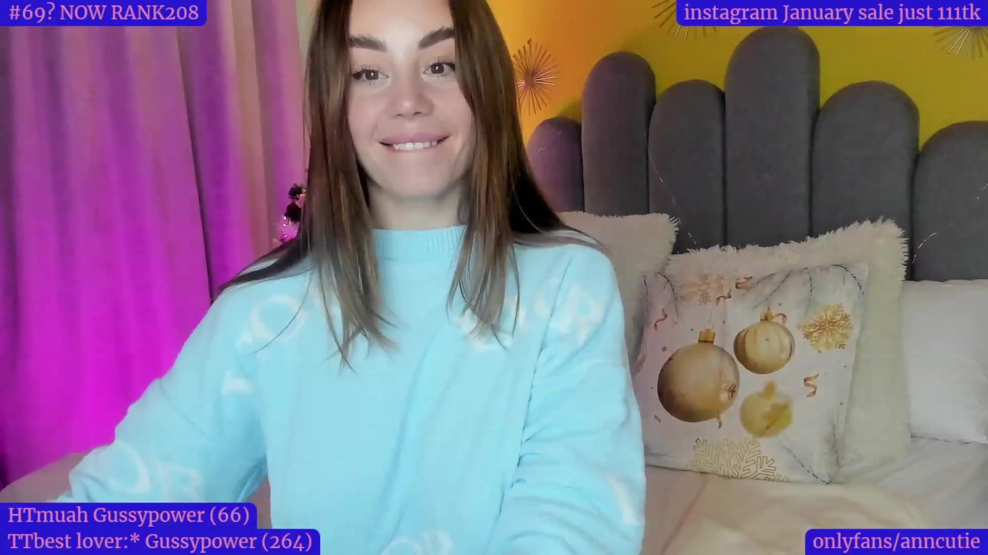 Gallery image thumbnail from AnnCutie's myfreecams stream on, 01/08/2023, 15:29 image 9 of 20