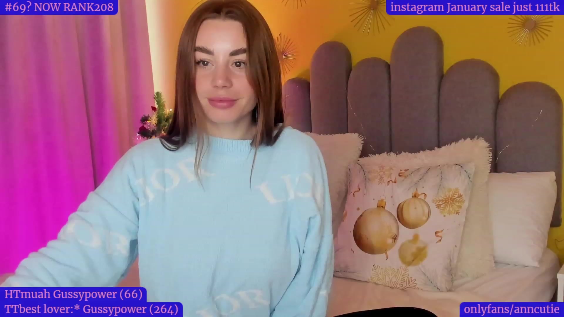 Gallery image thumbnail from AnnCutie's myfreecams stream on, 01/08/2023, 15:29 image 2 of 20