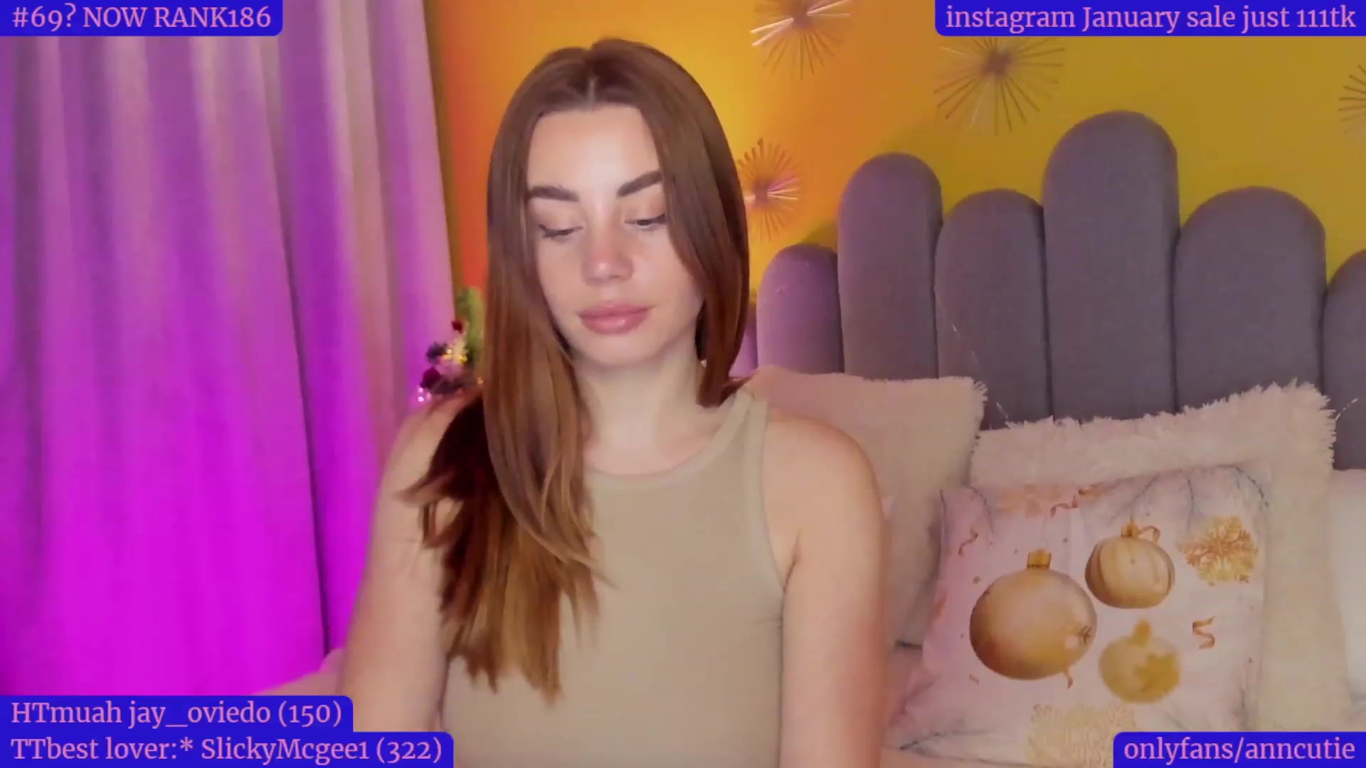 Gallery image thumbnail from AnnCutie's myfreecams stream on, 01/08/2023, 18:45 image 5 of 20