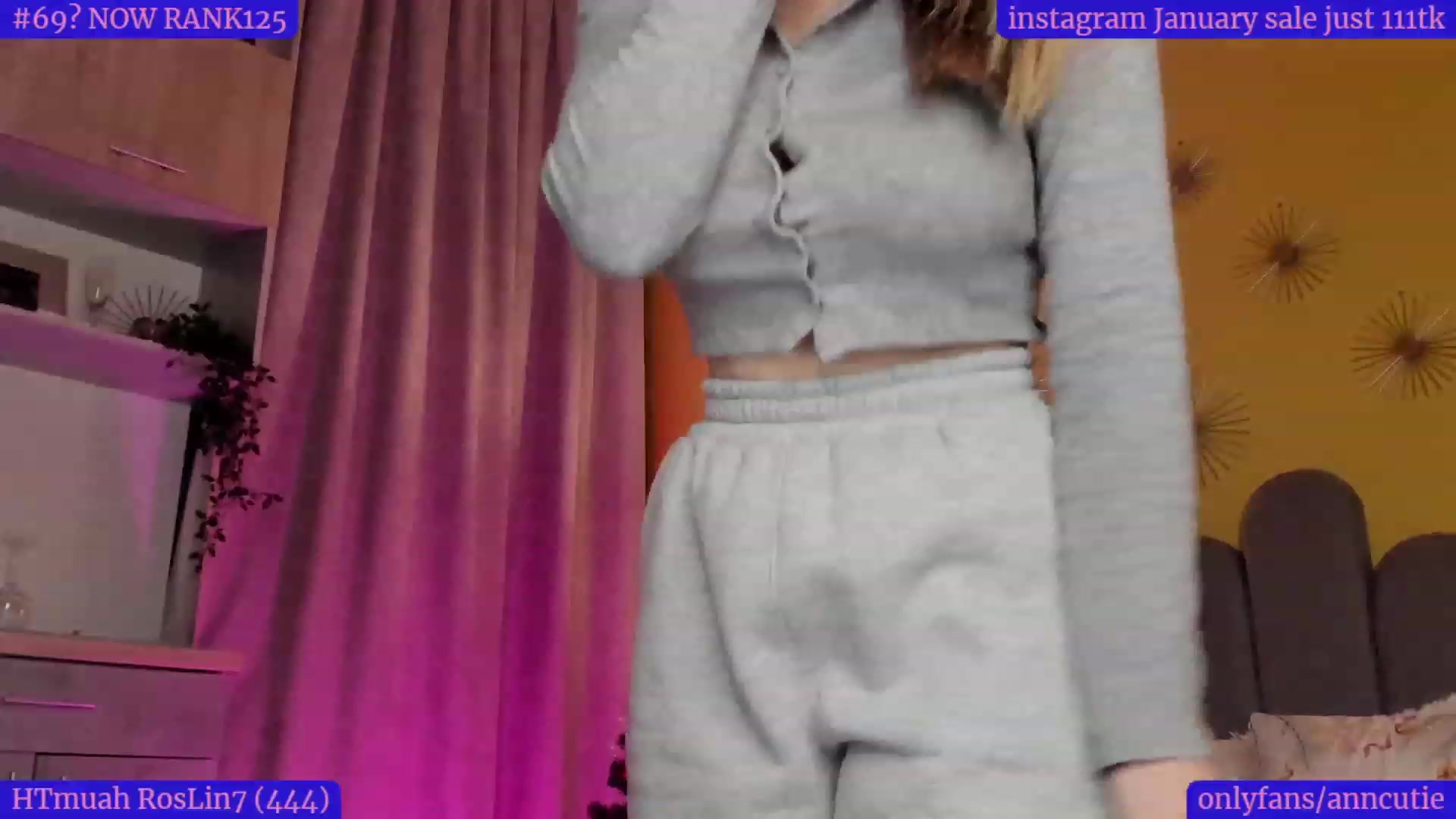 Gallery image thumbnail from AnnCutie's myfreecams stream on, 01/09/2023, 19:27 image 2 of 20