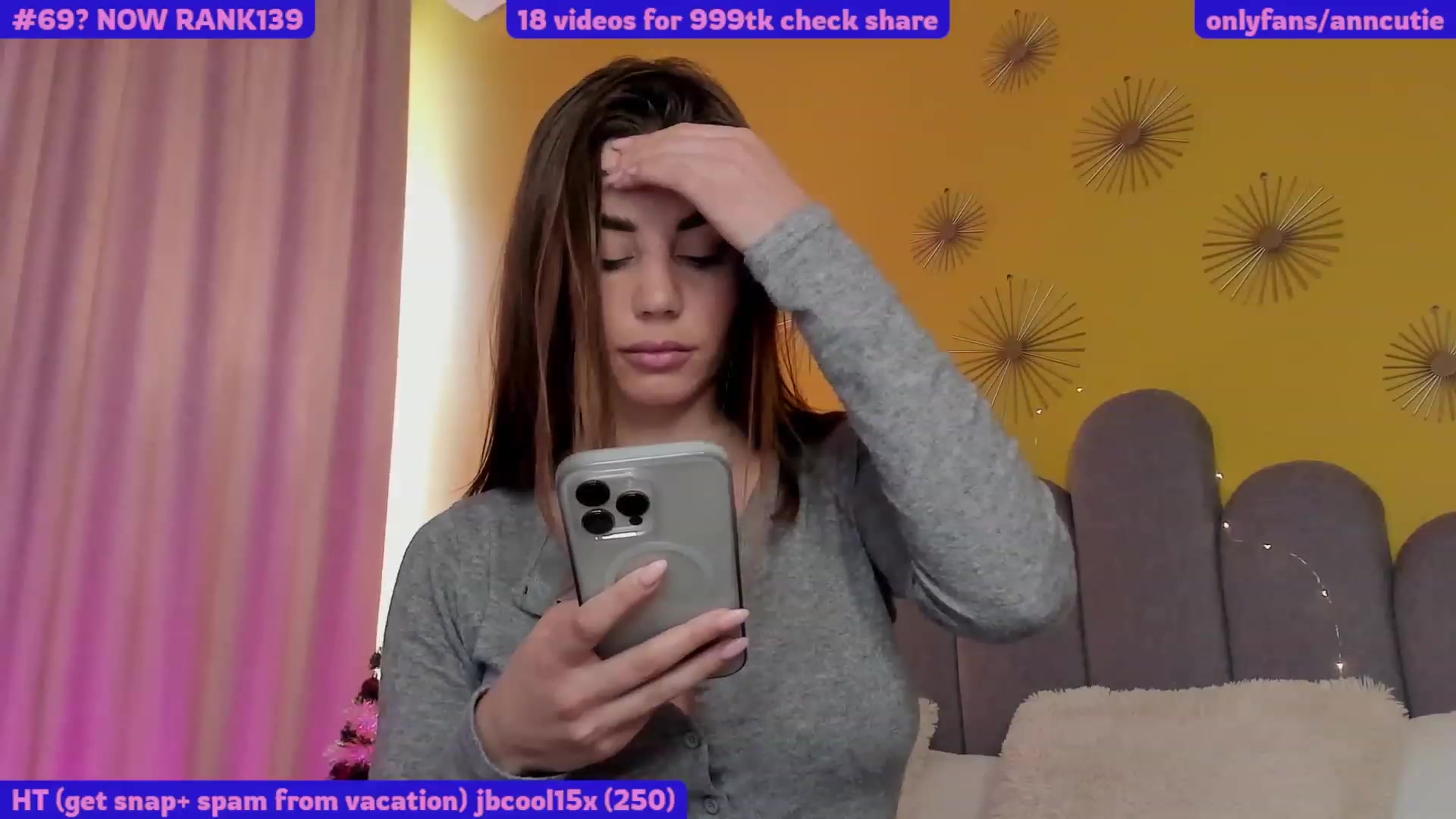 Gallery image thumbnail from AnnCutie's myfreecams stream on, 01/15/2023, 11:01 image 13 of 20