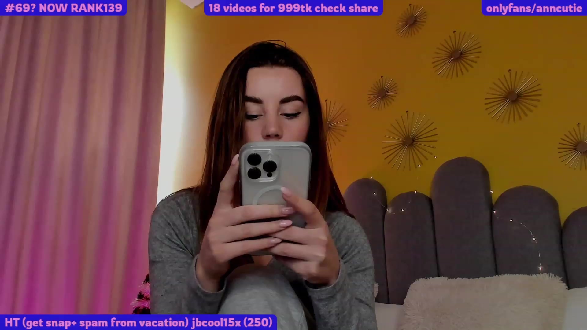 Gallery image thumbnail from AnnCutie's myfreecams stream on, 01/15/2023, 11:01 image 11 of 20