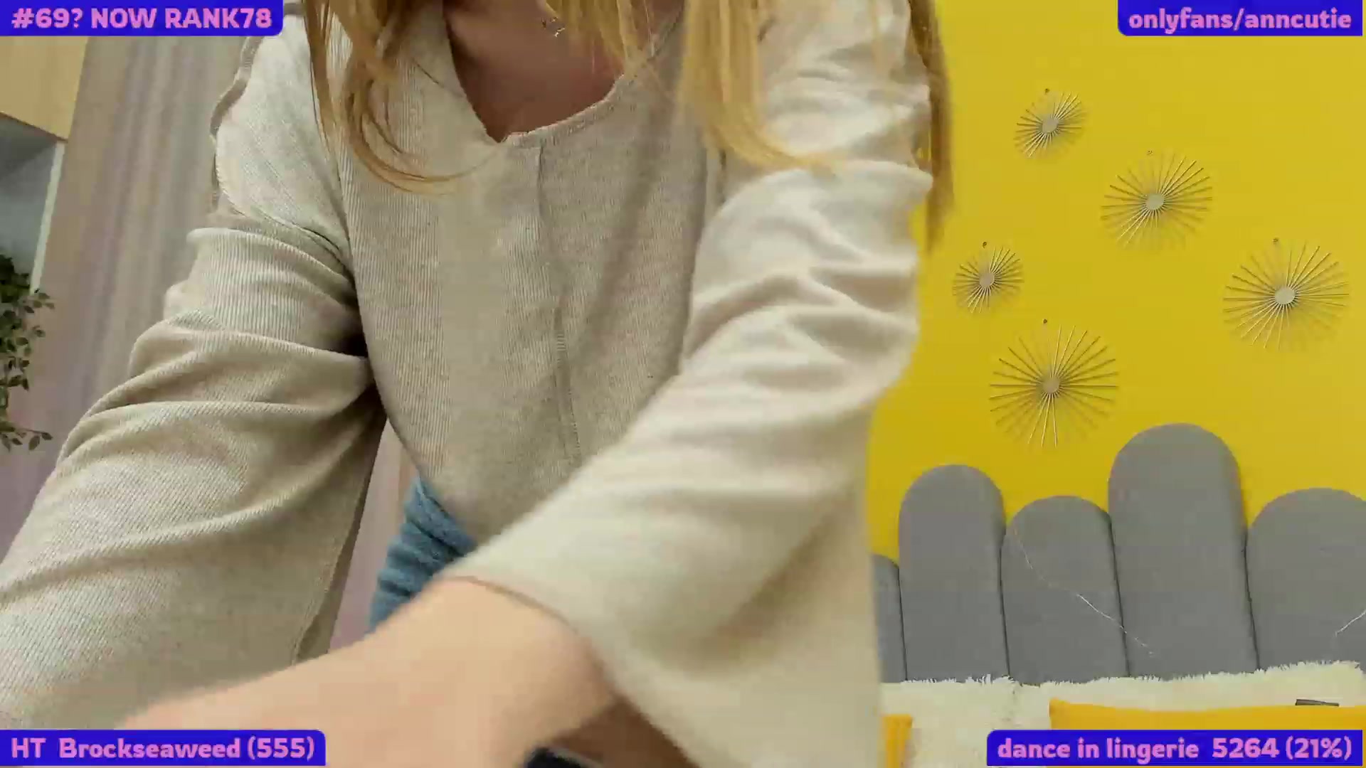 Gallery image thumbnail from AnnCutie's myfreecams stream on, 02/04/2023, 11:51 image 16 of 20