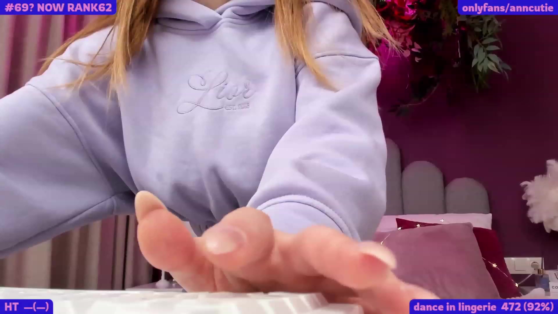 Gallery image thumbnail from AnnCutie's myfreecams stream on, 02/05/2023, 07:15 image 1 of 20