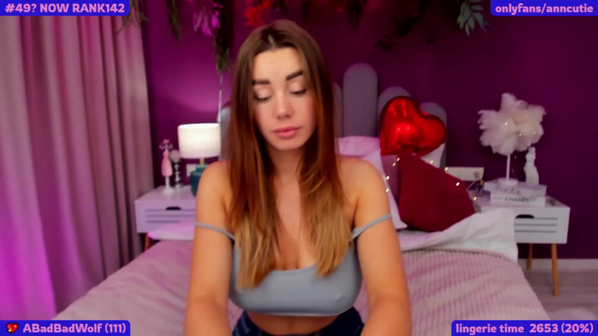 Gallery image thumbnail from AnnCutie's myfreecams stream on, 02/15/2023, 08:44 image 8 of 20