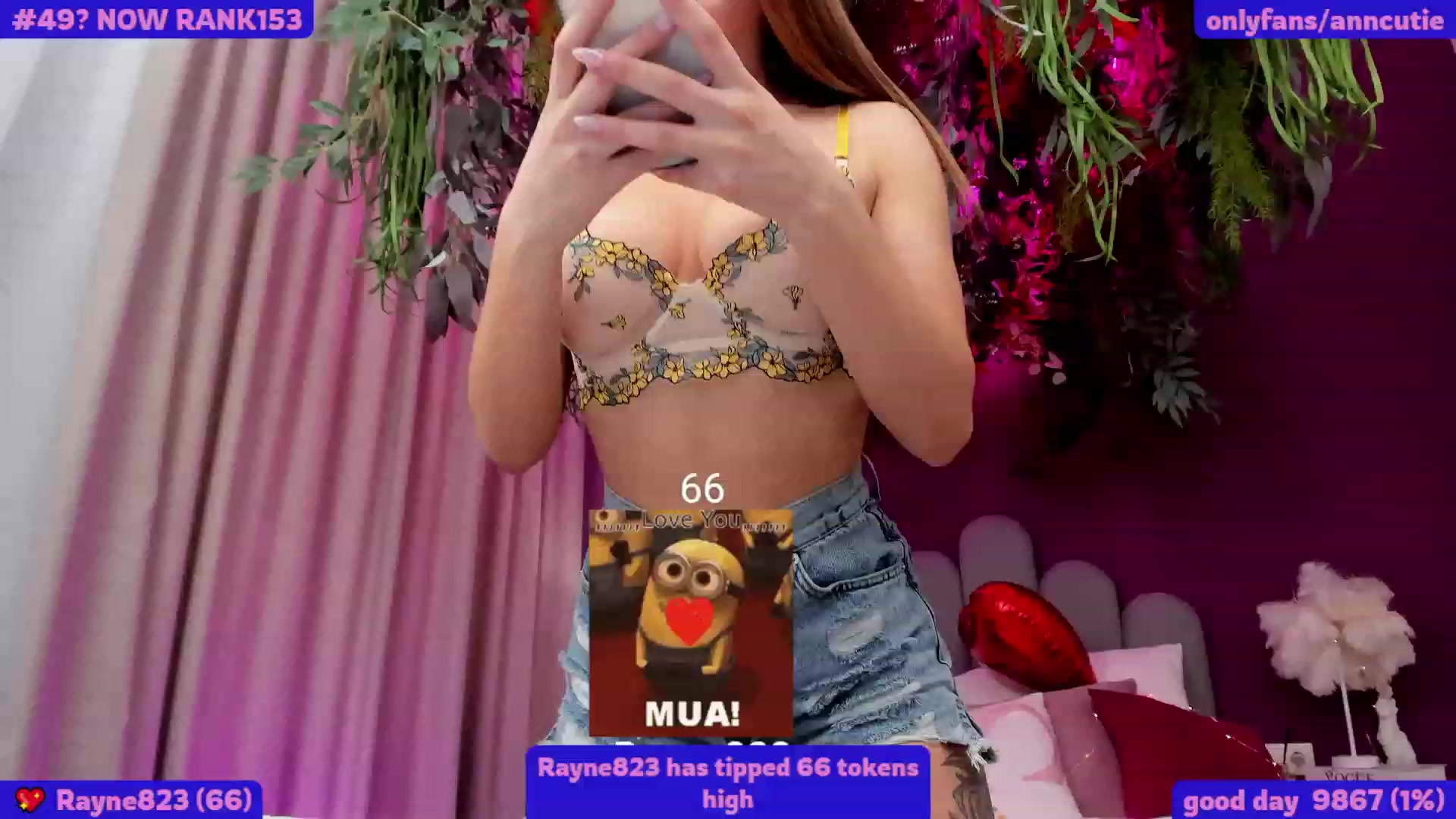 Gallery image thumbnail from AnnCutie's myfreecams stream on, 02/19/2023, 11:32 image 2 of 20