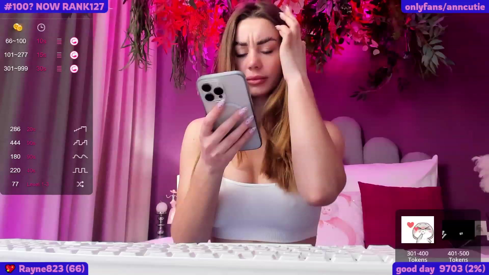 Gallery image thumbnail from AnnCutie's myfreecams stream on, 02/24/2023, 07:39 image 15 of 20